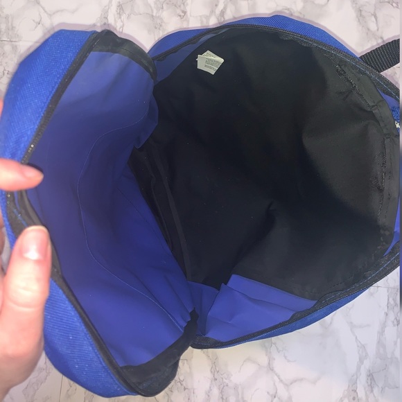 Ralph Lauren Polo Sport Backpack Vintage 90s Blue - Picture 4 of 4